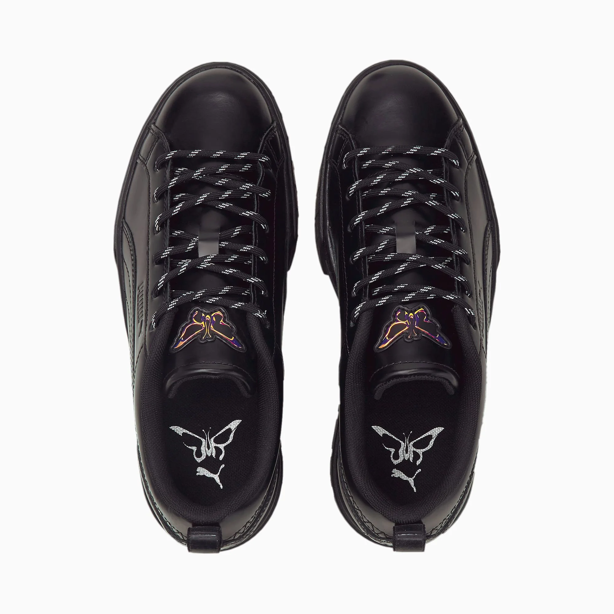 ◆送料無料◆PUMA◆× DUA LIPA MAYZE FLUTUR BLACK◆正規品◆ Puma Mayze Flutur Dua Lipa trainers Black | Dressinn